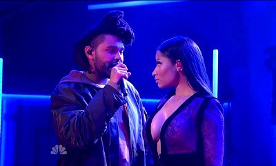The Weeknd Joined by Nicki Minaj for 'The Hills' Remix on 'Saturday Night Live'