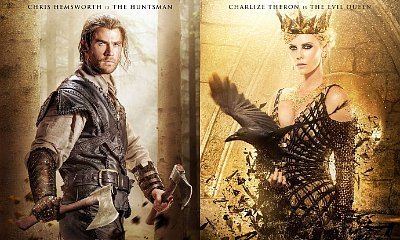 See Chris Hemsworth and Charlize Theron in 'The Huntsman: Winter's War' Character Posters