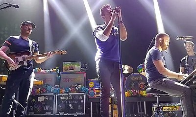 Video: Coldplay Covers John Lennon's 'Imagine' for Paris During L.A. Concert
