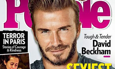 David Beckham Crowned PEOPLE's Sexiest Man Alive of 2015