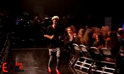 Video: Justin Bieber Wears Red High Heels, Goes for a Sprint