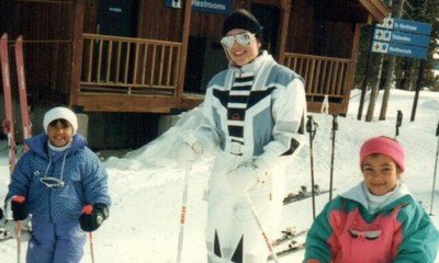 Flash Back Friday! Kris Jenner Shares Throwback Photo of Kim and Kourtney on Family Ski Trip