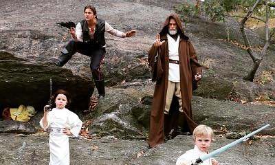 Neil Patrick Harris and Family Dress Up as 'Star Wars' Characters for Halloween