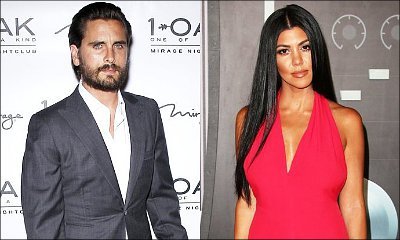 Scott Disick Spotted Reuniting With Kourtney Kardashian at Party