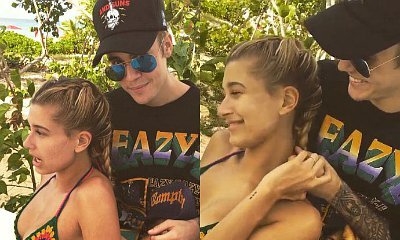 Watch Justin Bieber Get Flirty With Hailey Baldwin