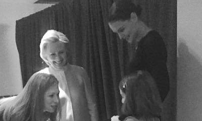 Katie Holmes Takes Daughter Suri to Meet Hillary Clinton at N.Y. Fundraiser Event, Fans Get Upset