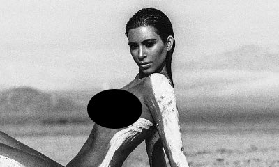 Kim Kardashian Poses Completely Nude in the Desert. See the Steamy Pics!