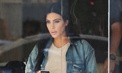 Kim Kardashian Steps Out With Son Saint West for the First Time