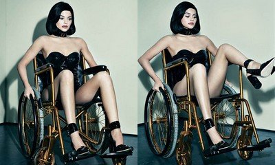 Kylie Jenner Is Under Fire for Posing in Wheelchair as Part of Racy Photo Shoot