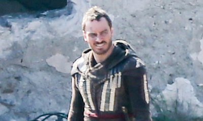 First Look at Michael Fassbender as Callum Lynch on 'Assassin's Creed' Set