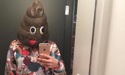 Miley Cyrus Covers Her Face With 'Feces'