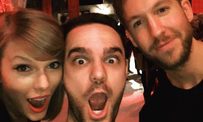 Taylor Swift Celebrates Birthday With Calvin Harris at Jamie Iovine's Christmas Party