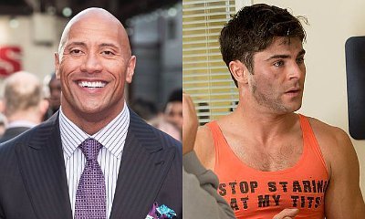 Dwayne 'The Rock' Johnson Praises Zac Efron's 'Tits'