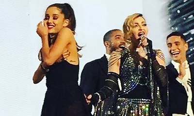 Ariana Grande Joins Madonna Onstage, Gets Spanked at 'Rebel Heart' Show in Miami