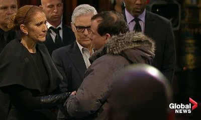 Celine Dion Breaks Down in Tears as She Mourns the Loss of Husband Rene Angelil at Public Visitation