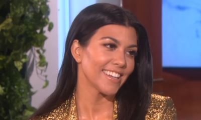 Kourtney Kardashian Can't Stop Smiling When Asked About Her Relationship With Justin Bieber
