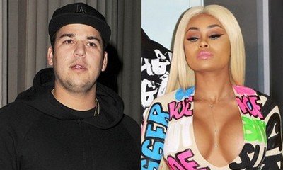 Rob Kardashian Moves in With Blac Chyna
