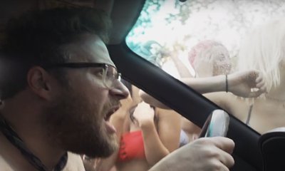 Seth Rogen Chased by Hot Girls in First Footage of 'Neighbors 2'