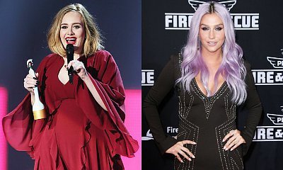 Adele Publicly Supports Kesha in BRIT Awards Acceptance Speech