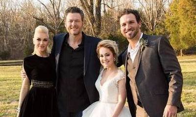 Blake Shelton And Gwen Stefani Get Lovey Dovey At Raelynn S Wedding