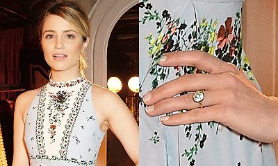 Dianna Agron Flashes Diamond Ring After Winston Marshall Engagement
