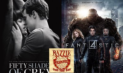 Razzie Award 2016 Winners: 'Fifty Shades of Grey' and 'Fantastic Four' Tie for Worst Picture