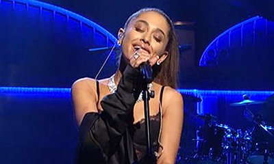 Watch Ariana Grande Handle Wardrobe Malfunction Like A Pro On Snl