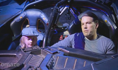 Watch 'Batman v. Superman' Star Ben Affleck Take Fan for a Ride in Batmobile