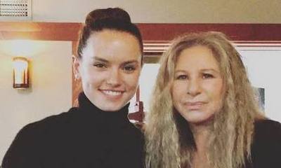 'Star Wars' Star Daisy Ridley Recording Song With Barbra Streisand?