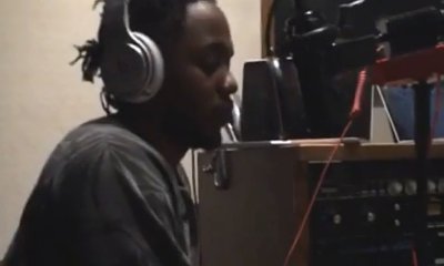Kendrick Lamar Already Back in the Studio and Working on New Music