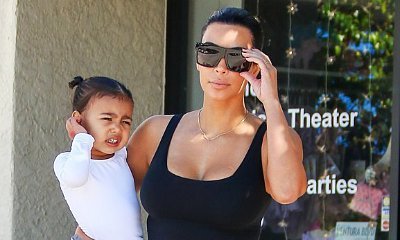 Ouch! North West Spotted Falling Down During Outing With Kim Kardashian