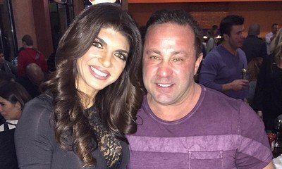 Teresa Giudice Hugs and Kisses Husband Joe as He Starts 41-Month Prison Sentence
