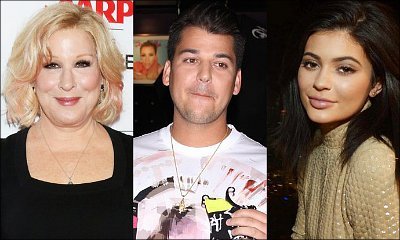 Bette Midler Mocks Rob Kardashian and Kylie Jenner's Complicated Family Tree