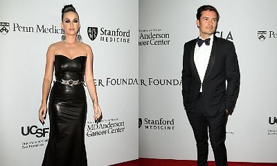 Katy Perry and Orlando Bloom Pack on PDA Again at Cancer Immunotherapy Launch