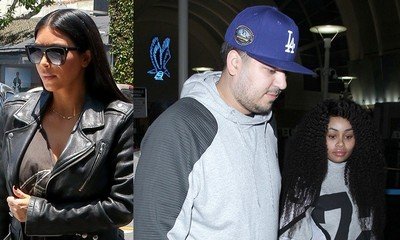 Kim and Rob Kardashian Feuding Over His Plan to Wed Blac Chyna Without Prenup