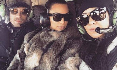 Kim, Kourtney Kardashian and Kanye West's Helicopter Makes Emergency Landing in Iceland
