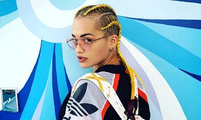 She Looks Fresh! Rita Ora Rocks Yellow Cornrows as She Continues Promoting Her Adidas Collection