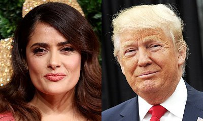 Salma Hayek Can't Help Mock Her Nemesis Donald Trump's 7-Eleven Flub. Read Her Response
