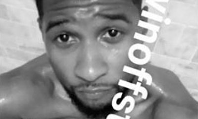 Usher Posts Steamy Naked Selfie on Snapchat. See the NSFW Pic!