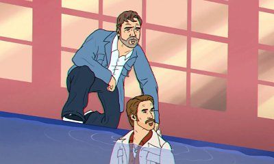 See Animated Ryan Gosling and Russell Crowe in 'The Nice Guys' Short