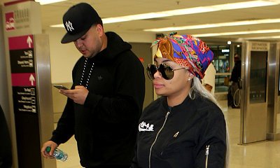 Pregnant Blac Chyna and Rob Kardashian Jet to Miami for Her Strip-Club Birthday Bash