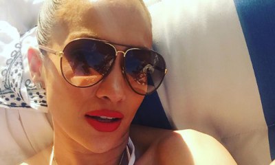 Jennifer Lopez Shows Off Ample Cleavage in Super Skimpy Bikini