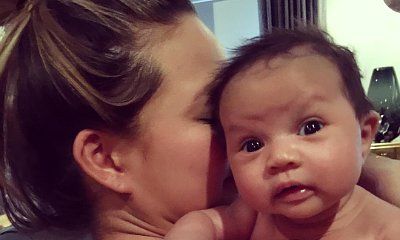 John Legend Shares New Picture of Baby Luna. Take a Look at Her 'Burpface!'