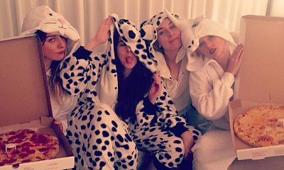 Take a Look at How Taylor Swift and the Haim Sisters Spend the Night Together After Met Gala