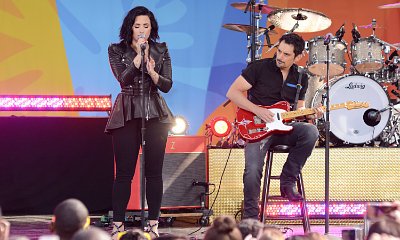 Demi Lovato Performs Her Hits, Brings Out Brad Paisley on 'GMA'