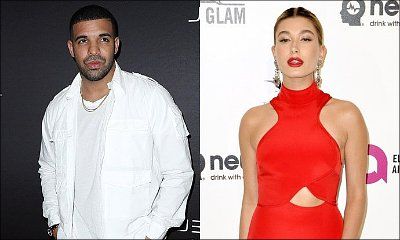 Drake Gets 'Lovey Dovey' With Hailey Baldwin at His Memorial Day Party