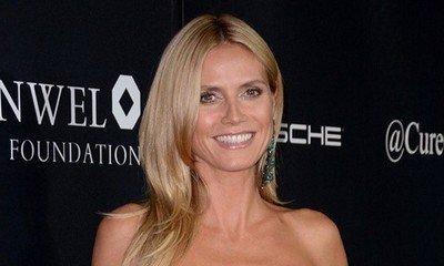 Heidi Klum Is Sleeping Completely Naked in This NSFW Photo