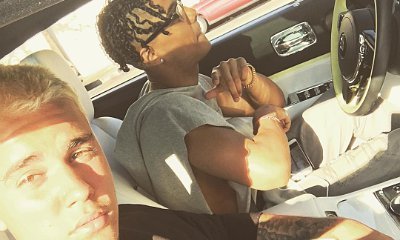 Justin Bieber Shows Off His New Bleached Blond Hair