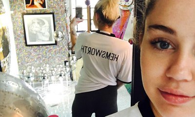 Miley Cyrus Sports 'Hemsworth' T-Shirt in New Instagram Pic