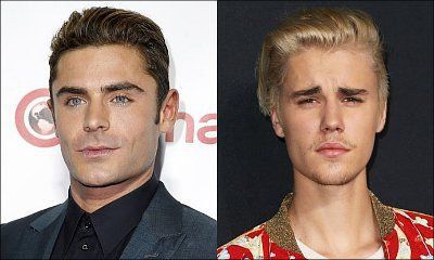 Zac Efron Dyes Hair Blonde Is He Copying Justin Bieber